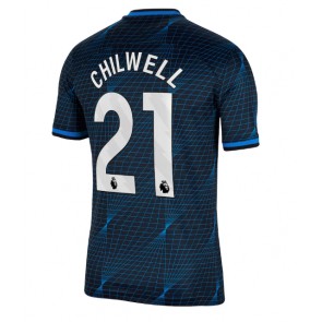 Chelsea Ben Chilwell #21 Bortatröja 2023-24 Kortärmad